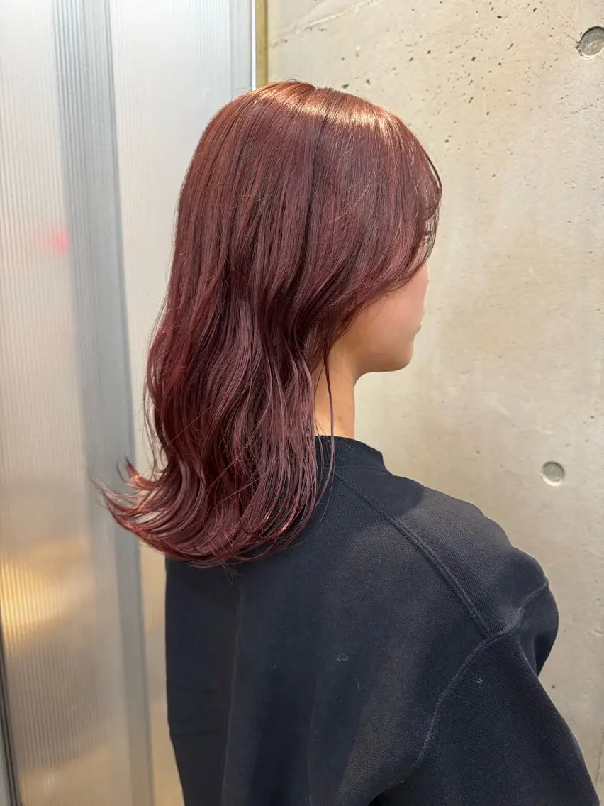 カラー ヘアカラー トリートメント sora/ハイトーン /透明感カラー🫧のヘアスタイル
