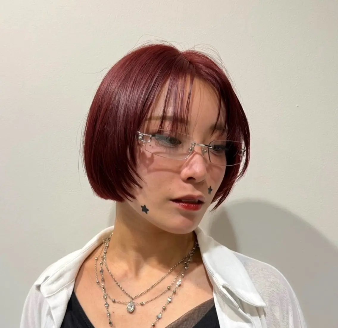 ショート カラー ヘアアレンジ 艶髪/ボブモデル 募集🫧Terukaのヘアスタイル