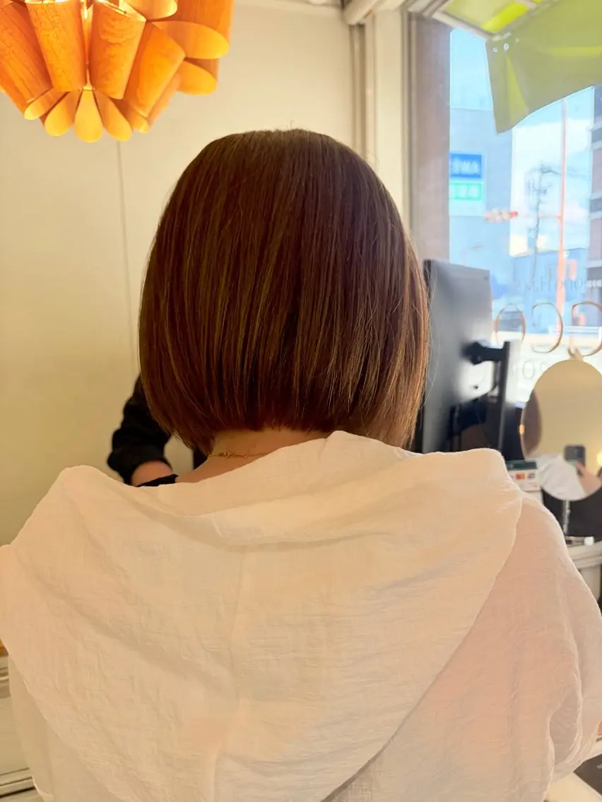 ショート カット ヘアカラー NICCOLO室見 Erinaのヘアスタイル