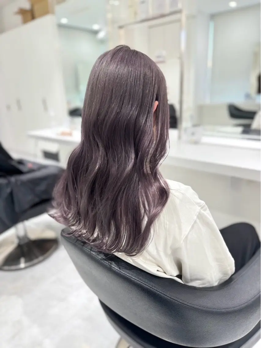 カラー ヘアカラー 韓国ベージュ🏹 YUTOのヘアスタイル