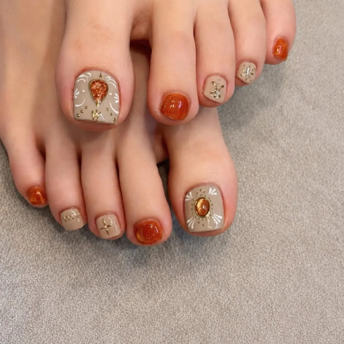 ネイル フットネイル riko nailのネイルデザイン