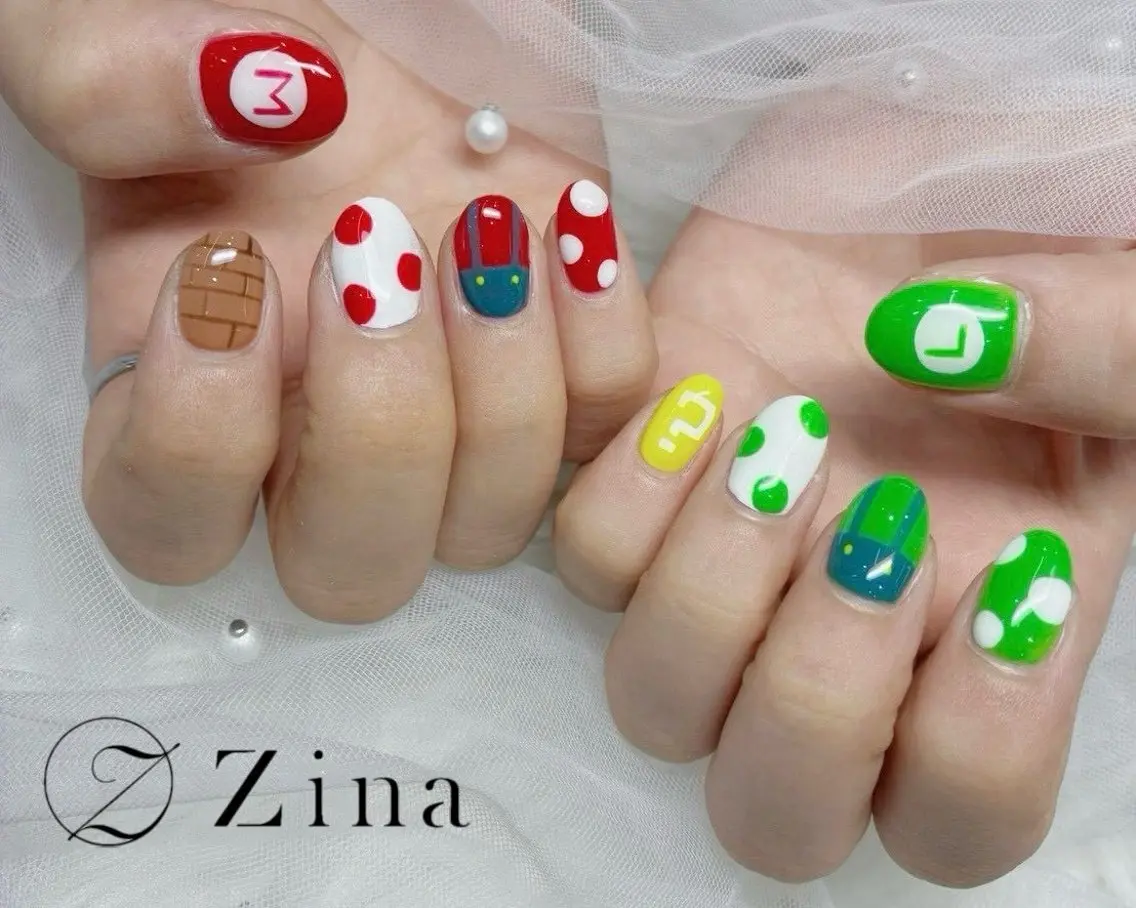 ショート ハンドネイル 自爪育成/zina/ KIMIのネイルデザイン