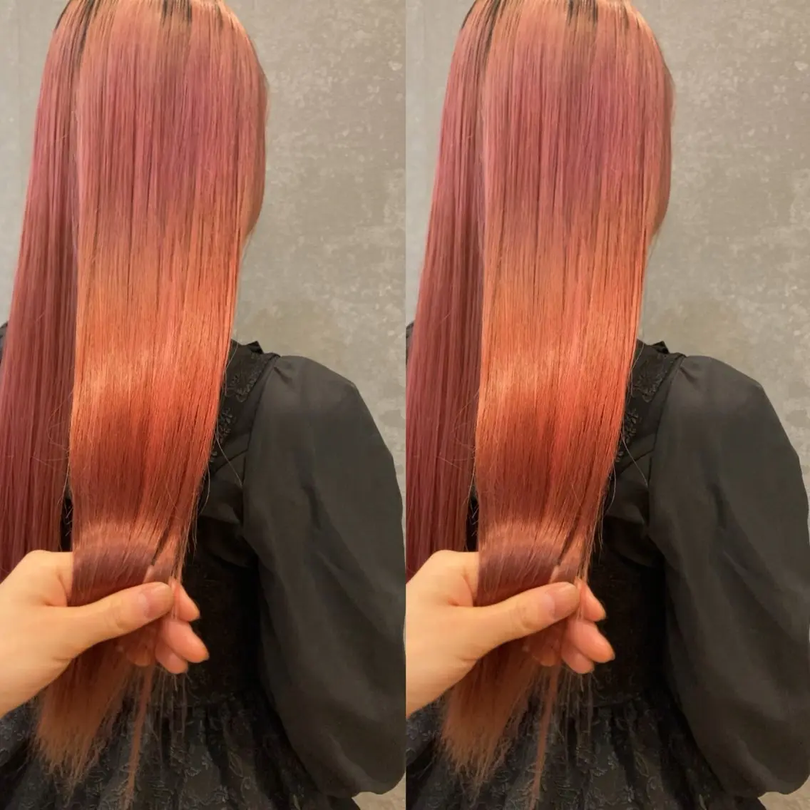 ロング 髪質改善 トリートメント み うのヘアスタイル