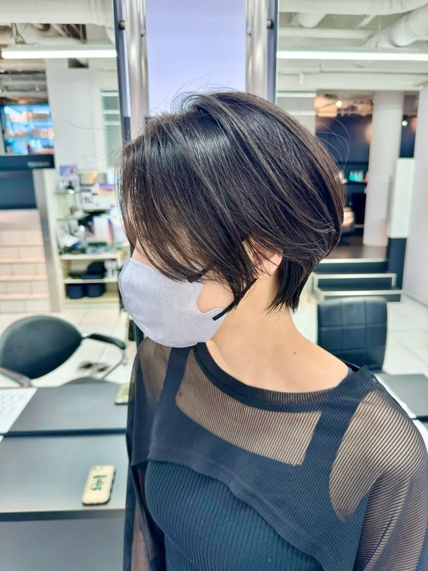 ショート 加藤 真介のヘアスタイル