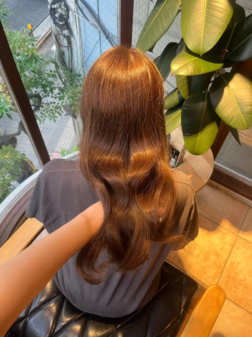 ロング ヘアカラー 似合わせカラー🪩 SAYA 👗のヘアスタイル