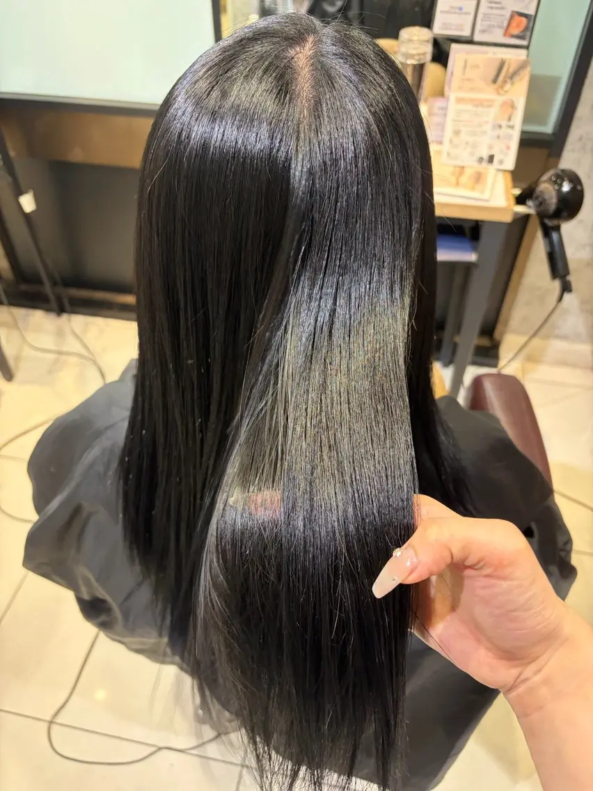 ロング ヘアカラー トリートメント 🩷カットモデル 募集中🩷小澤のヘアスタイル