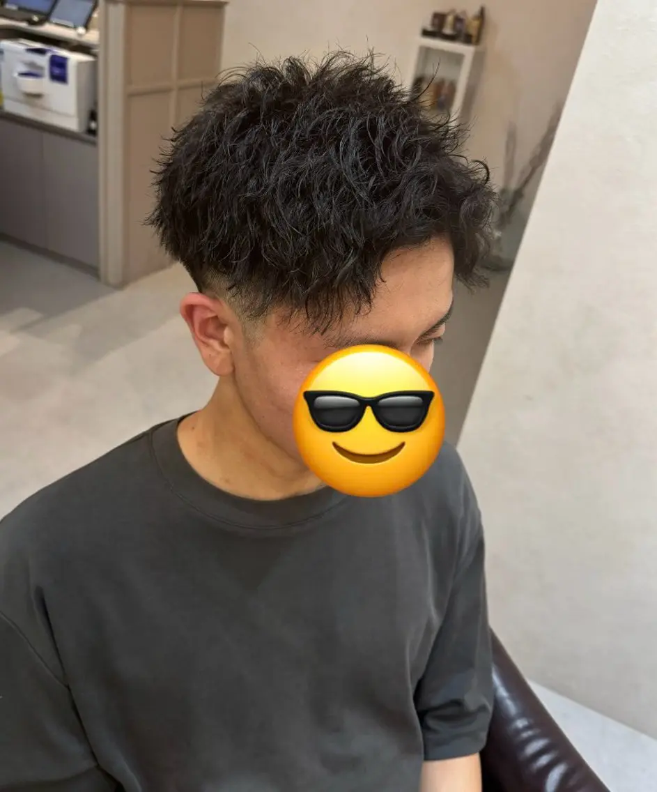 パーマ メンズ AKI 🐉のヘアスタイル