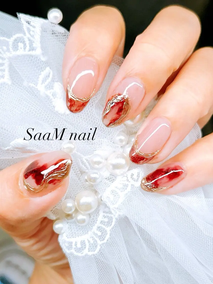 ネイル ハンドネイル SaaM nailのネイルデザイン
