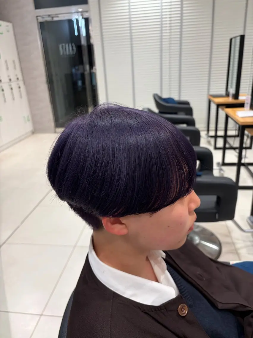 カラー 飯塚 竜之介のヘアスタイル