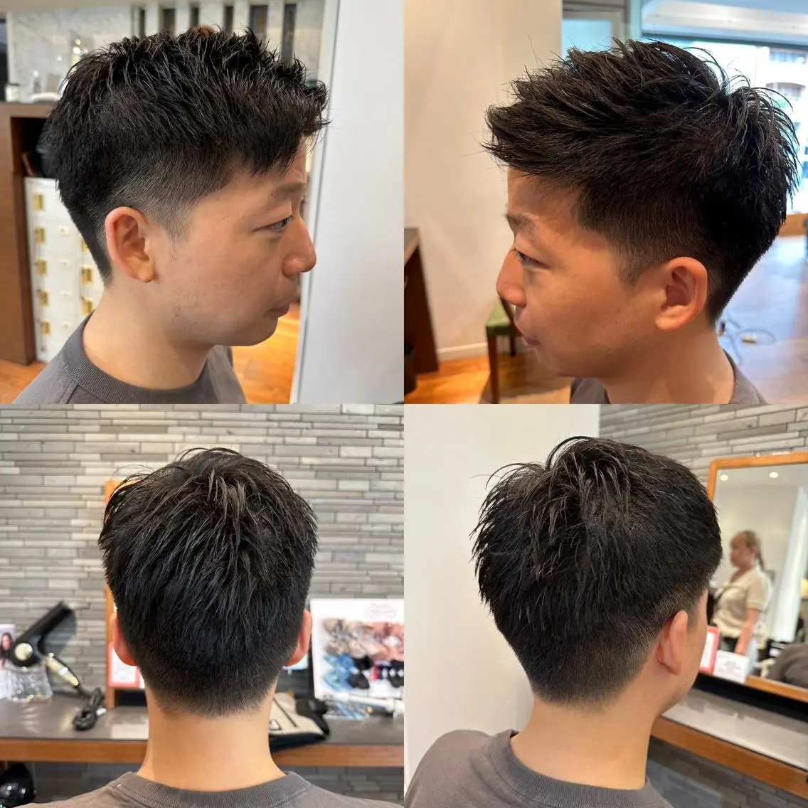 メンズ 刈り上げ 武藤 虎太朗のヘアスタイル