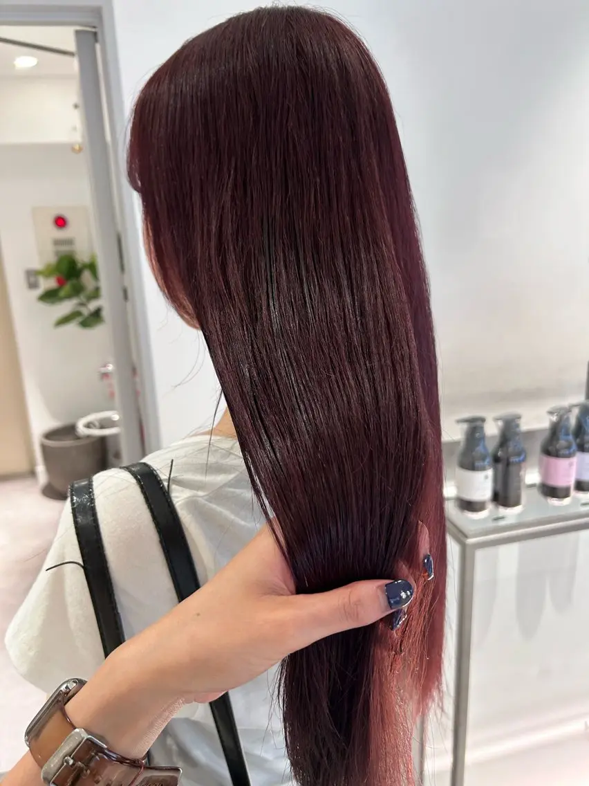 ロング カラー 🪞透け感&韓国ヘア 🪞honokaのヘアスタイル