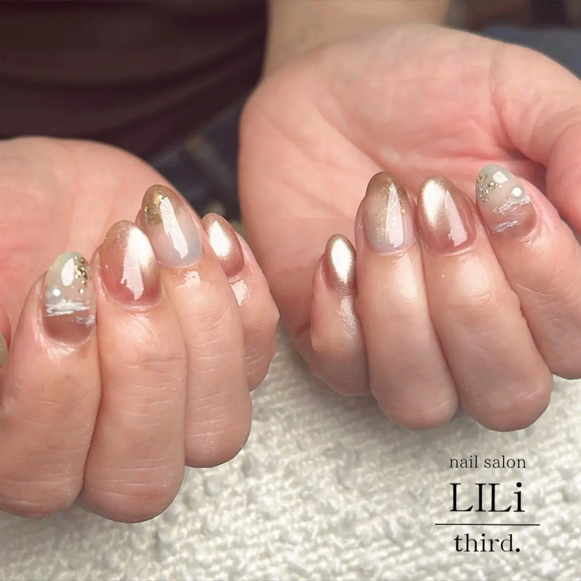 ネイル ニュアンスネイル ハンドネイル Saya ᵕ̈*のネイルデザイン