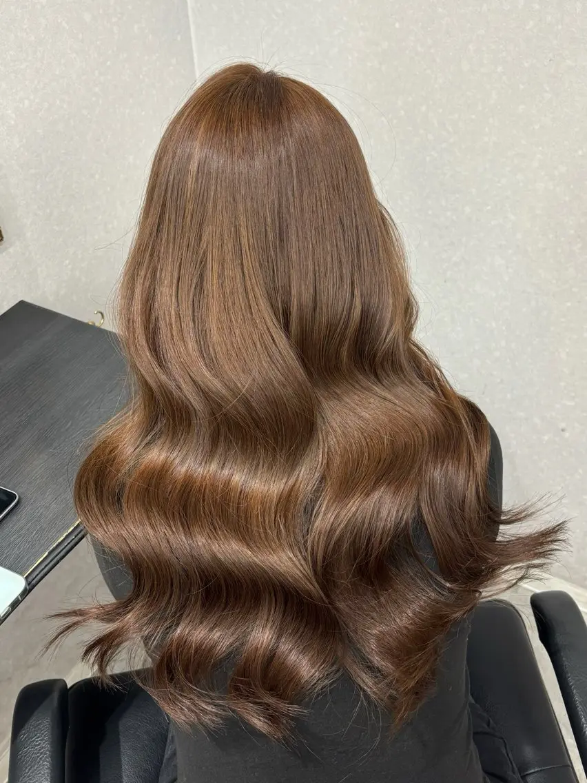 ブリーチなしダブルカラー🦋＋2stepトリートメント🫖の写真