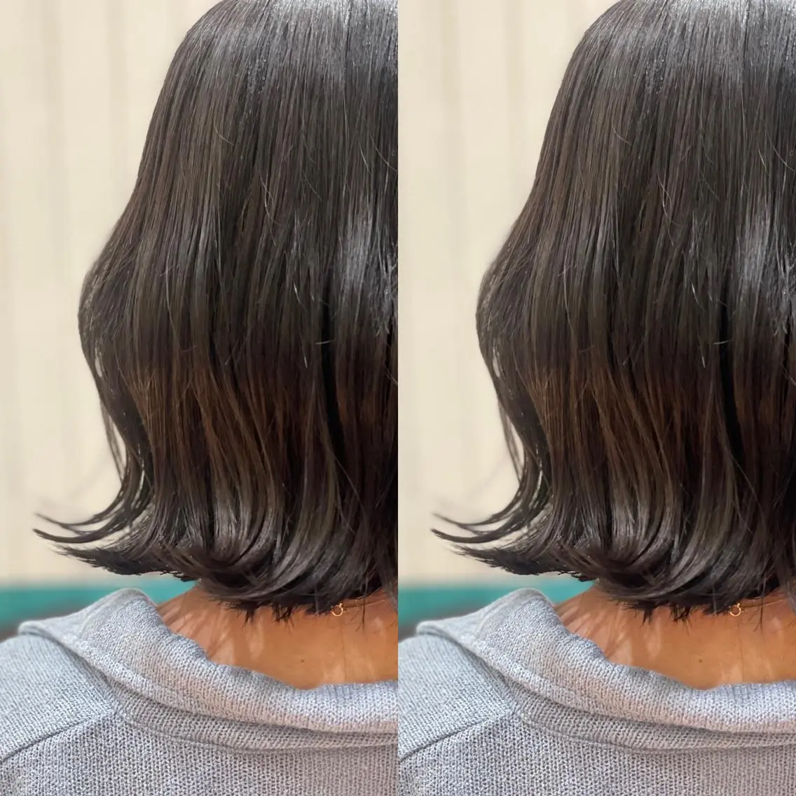 ミディアム カラー グレージュ Snaly カラー特化ページのヘアスタイル
