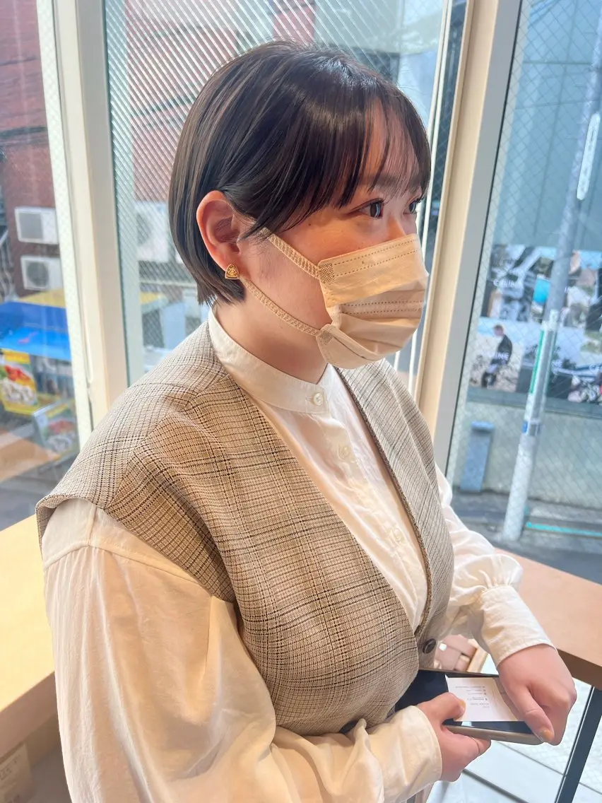 ショート 三浦 れいやのヘアスタイル