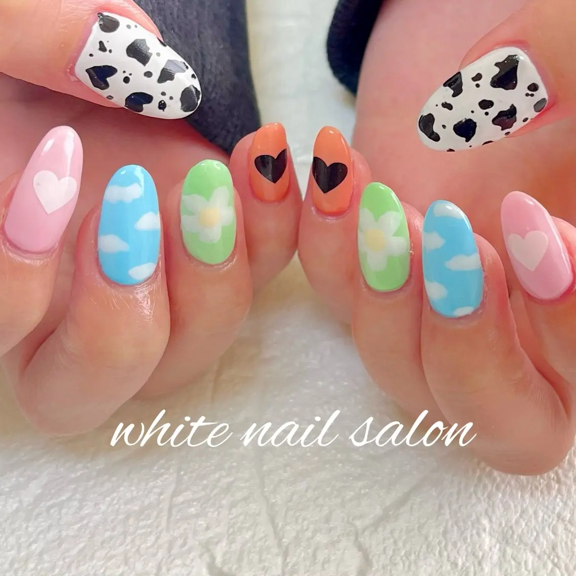 ネイル ハンドネイル white nail salonのネイルデザイン