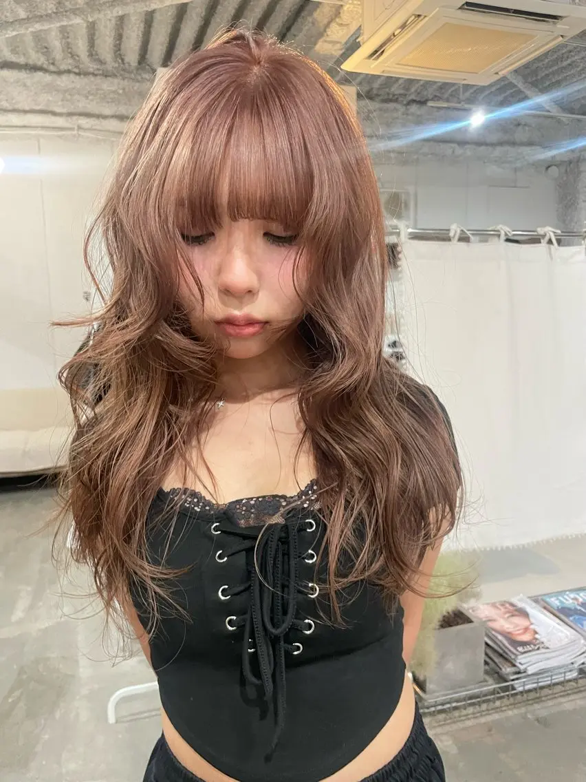 ロング 田代 さつきのヘアスタイル