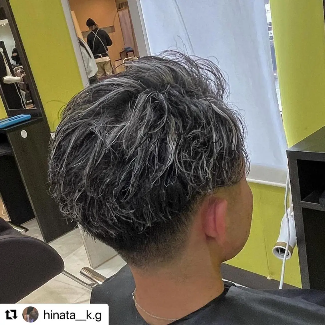 ショート カラー パーマ メンズ 🩷Eny terrace🩷のヘアスタイル