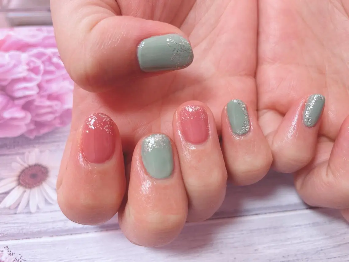 ネイル アートネイル ハンドネイル nailsalon Rinのネイルデザイン