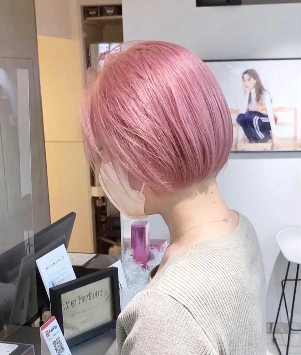 ショート ボブ/ ミディアムKOUGAのヘアスタイル
