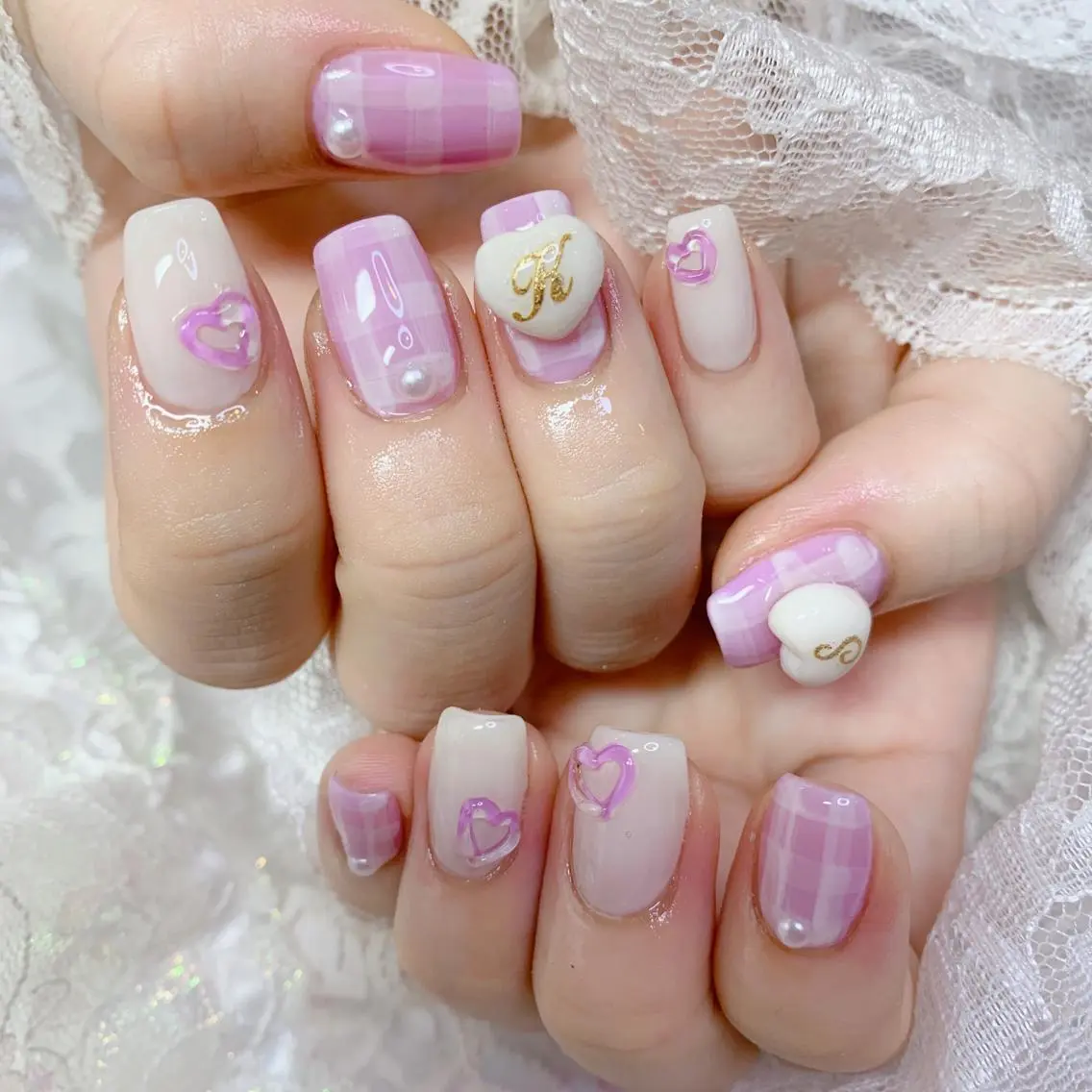 ネイル ハンドネイル La neige* yuki 🐩🌙のネイルデザイン