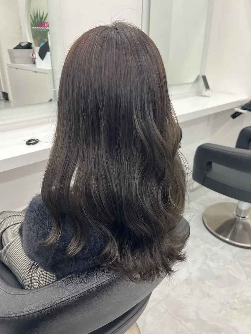 ロング カラー ブラウンカラー ナチュラルブラウン ヘアカラー トリートメント 💖トレンド春夏 カラー💖FUTAのヘアスタイル