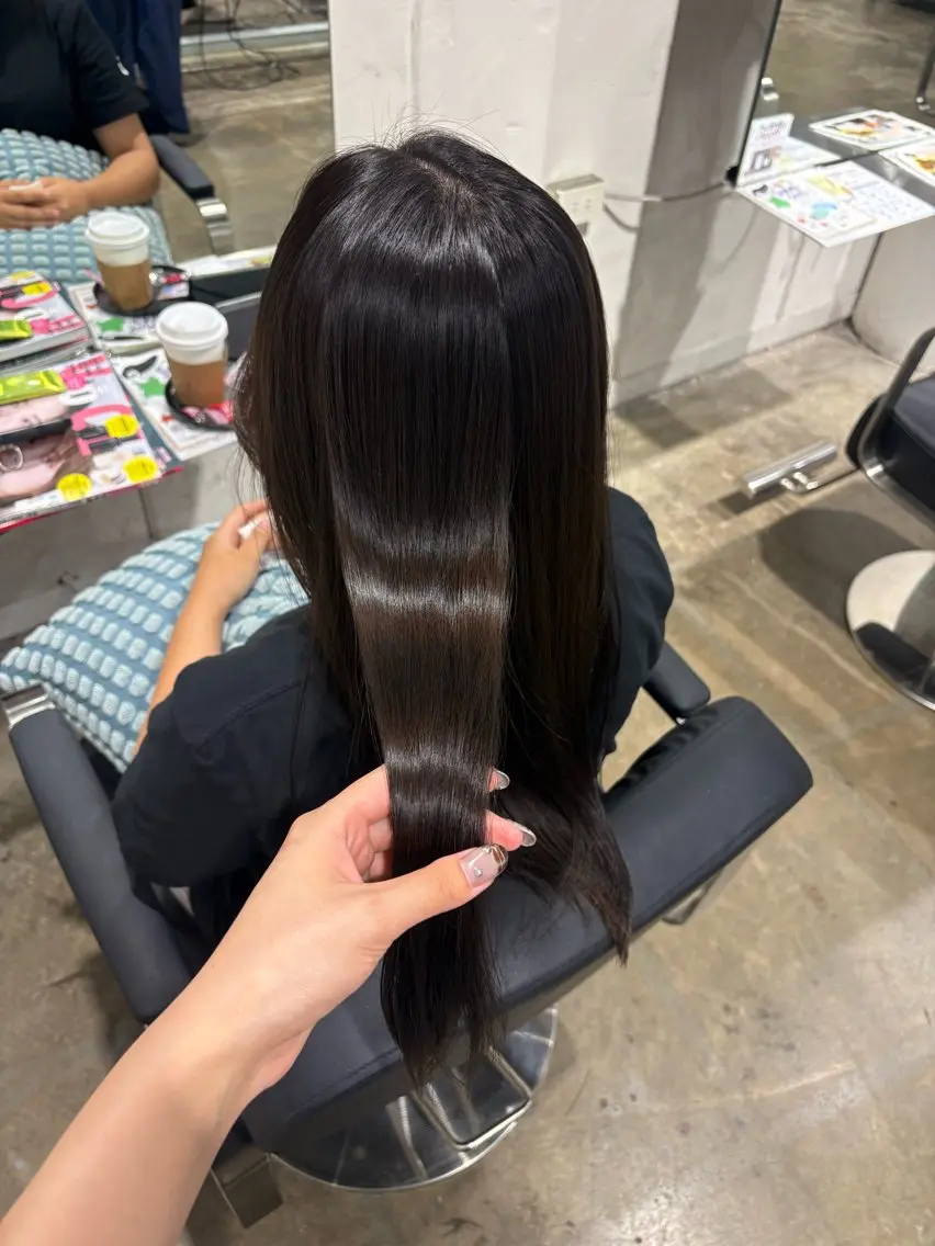 ロング トリートメント トリートメント レイヤー/髪質改善/ 吉野　妃香のヘアスタイル