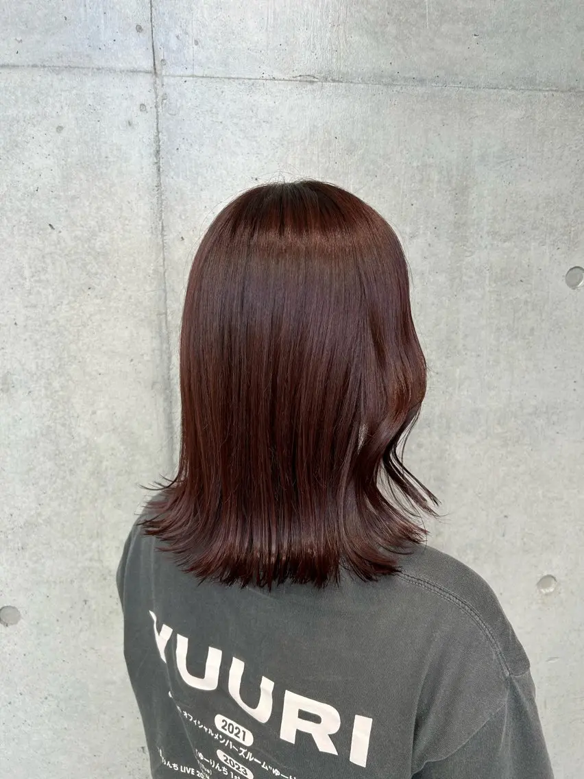 ショート カラー ヘアアレンジ カット ヘアカラー トリートメント ボブ艶モテカラー🫧 カリンのヘアスタイル