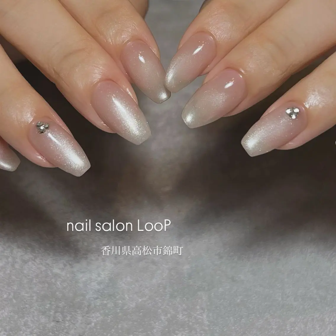 ネイル ハンドネイル LooP riho / nuanceのネイルデザイン