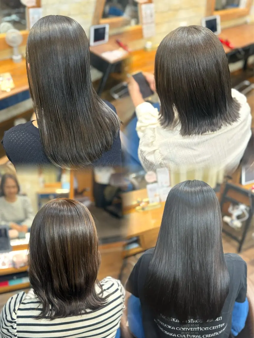 カラー ヘアカラー トリートメント みいな カラーモデル様募集中のヘアスタイル