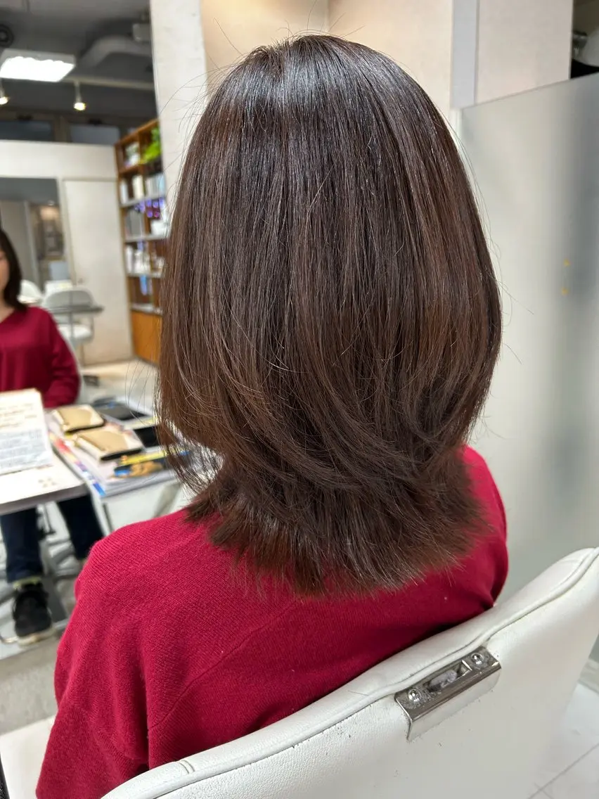 似合わせカットの写真