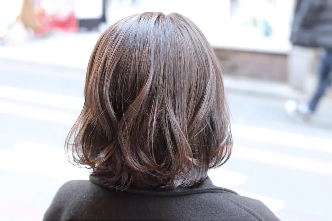 ミディアム カラー ヘアアレンジ 川内 政人のヘアスタイル