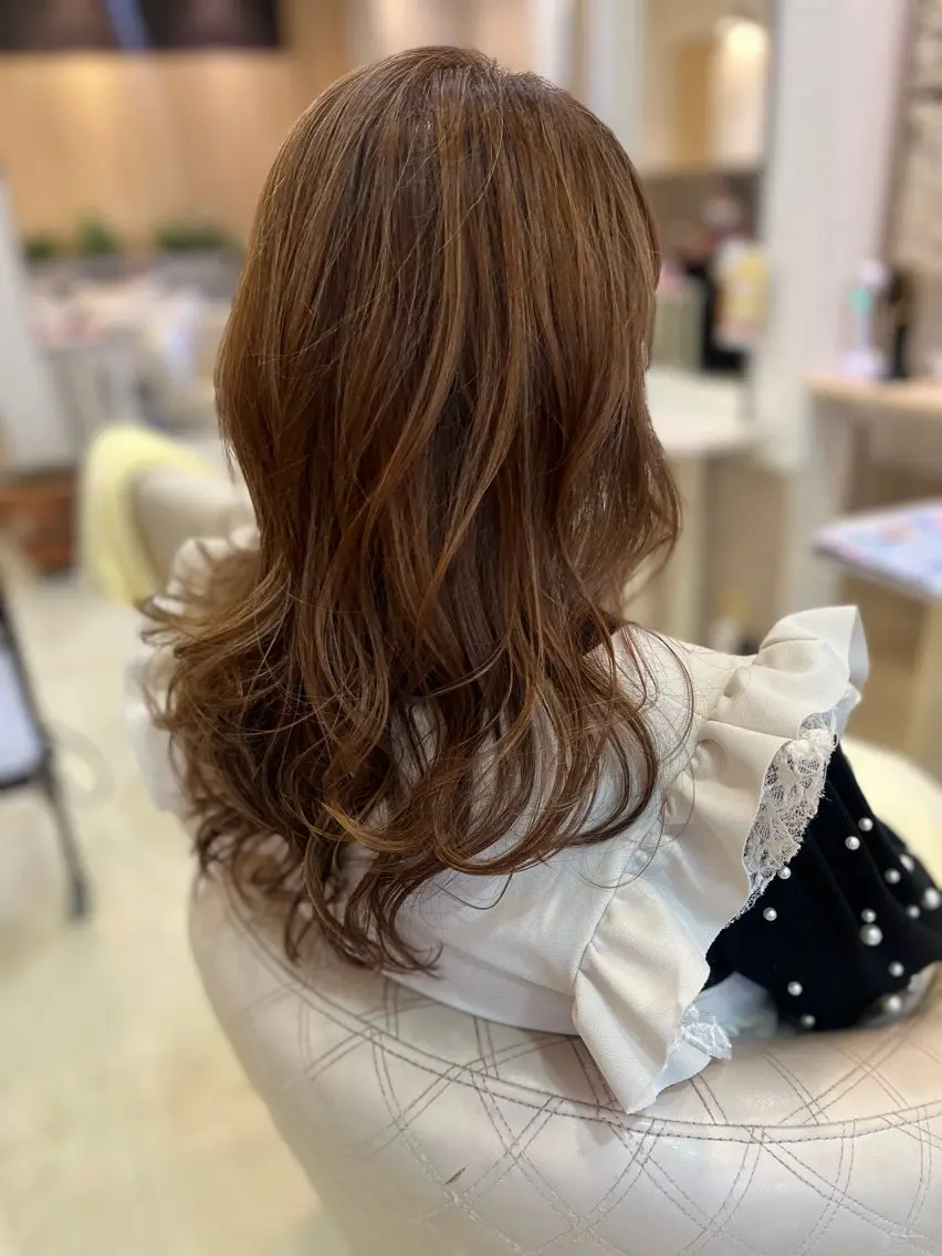 ロング 橋野 凜のヘアスタイル