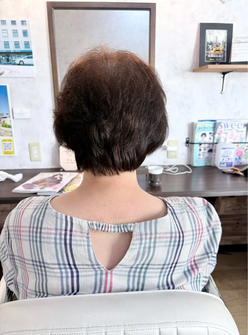 ショート カラー ヘアカラー AnitoRai かおるのヘアスタイル