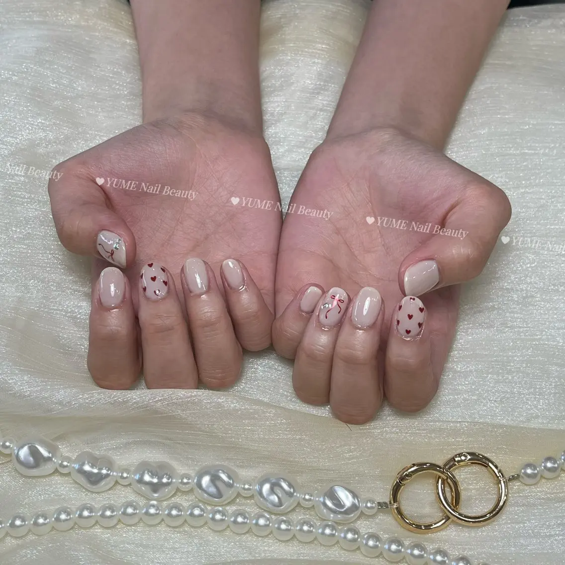 ネイル ハンドネイル YUME Nail Beauty いちごのネイルデザイン