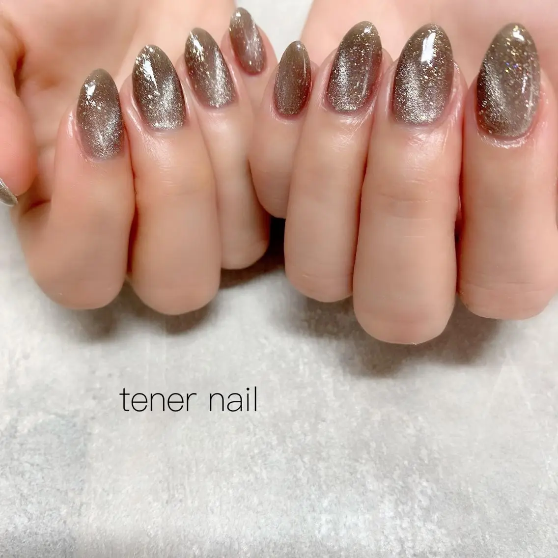 ネイル マグネットネイル マグネットワンカラー ワンカラーネイル テネルネイル tener nailのネイルデザイン