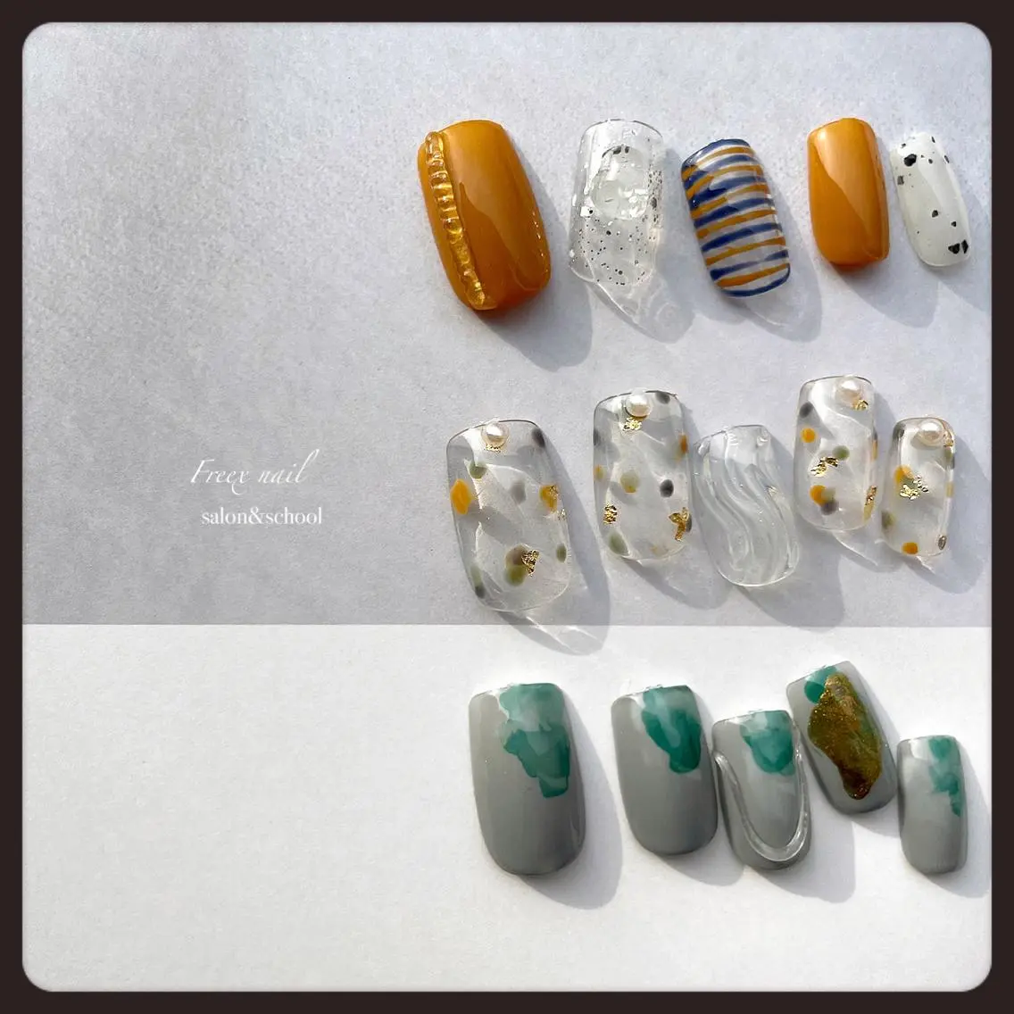ネイル ハンドネイル ハンドケア freex nail /ニュアンス/個性派のネイルデザイン