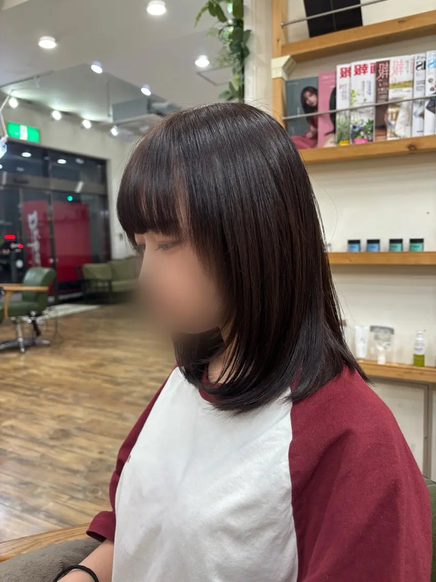 ミディアム カラー ✨Kplus✨ 熊坂 みのり✨のヘアスタイル
