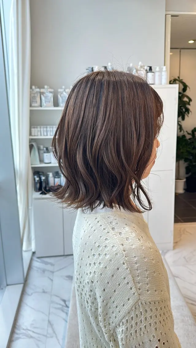 ショート パーマ ボブ ボブパーマ RYOのヘアスタイル
