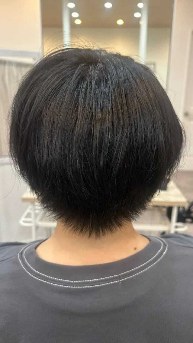 ショート Agu hair muta 大山佑将のヘアスタイル