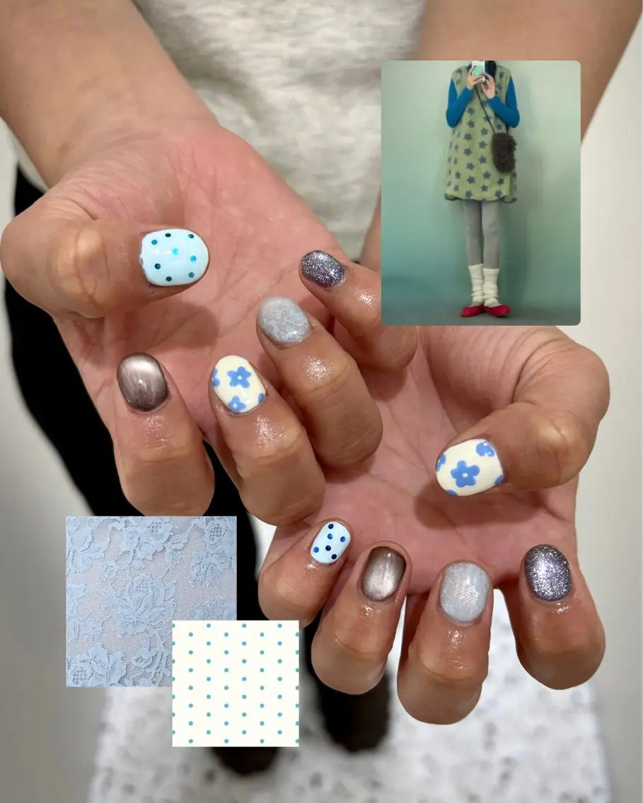 ネイル マグネットネイル メンズネイル ニュアンスネイル ワンカラーネイル シンプルネイル ハンドネイル あいり/ NailLife金山のネイルデザイン