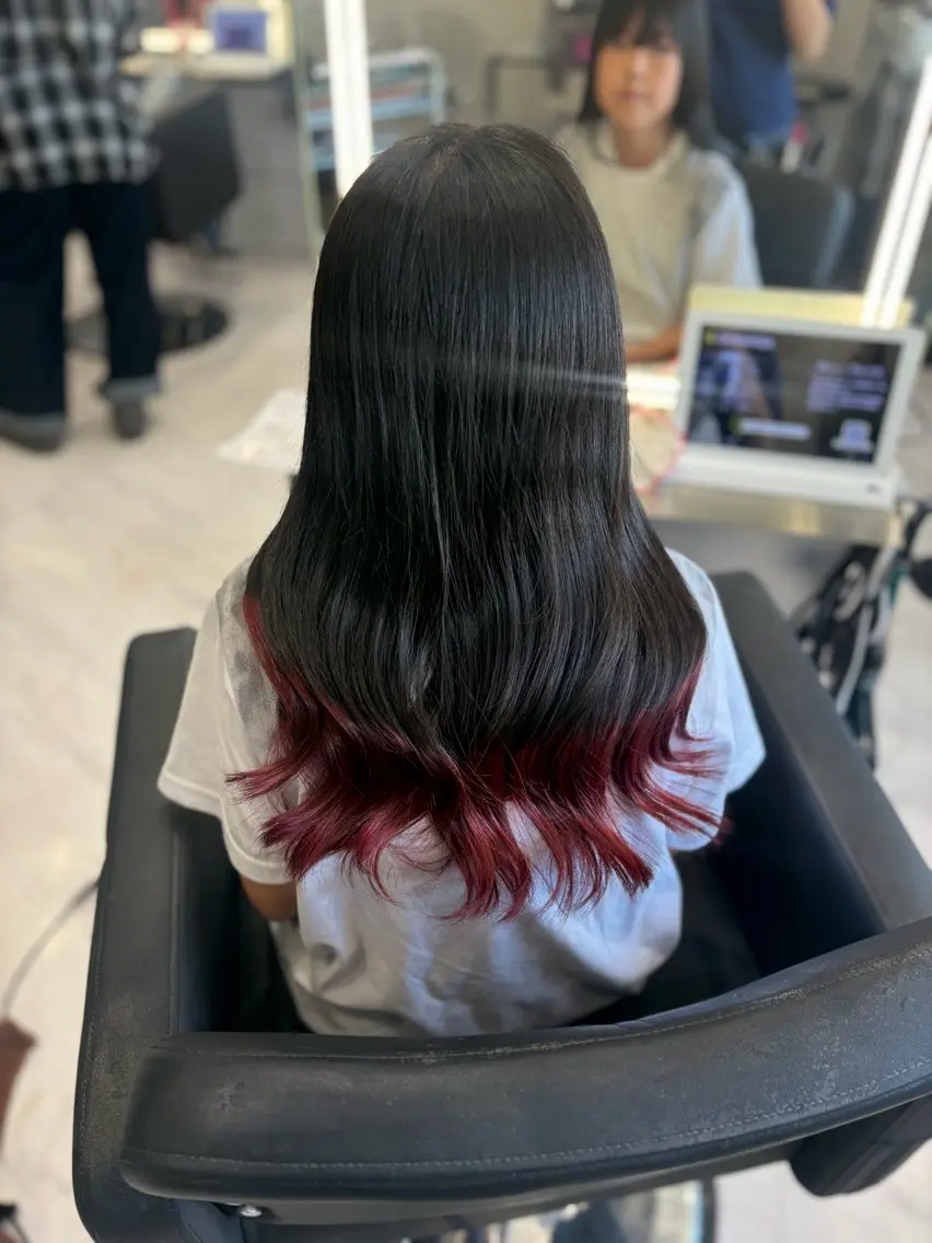 ロング ヘアカラー じゅり🍒 /CS栄のヘアスタイル