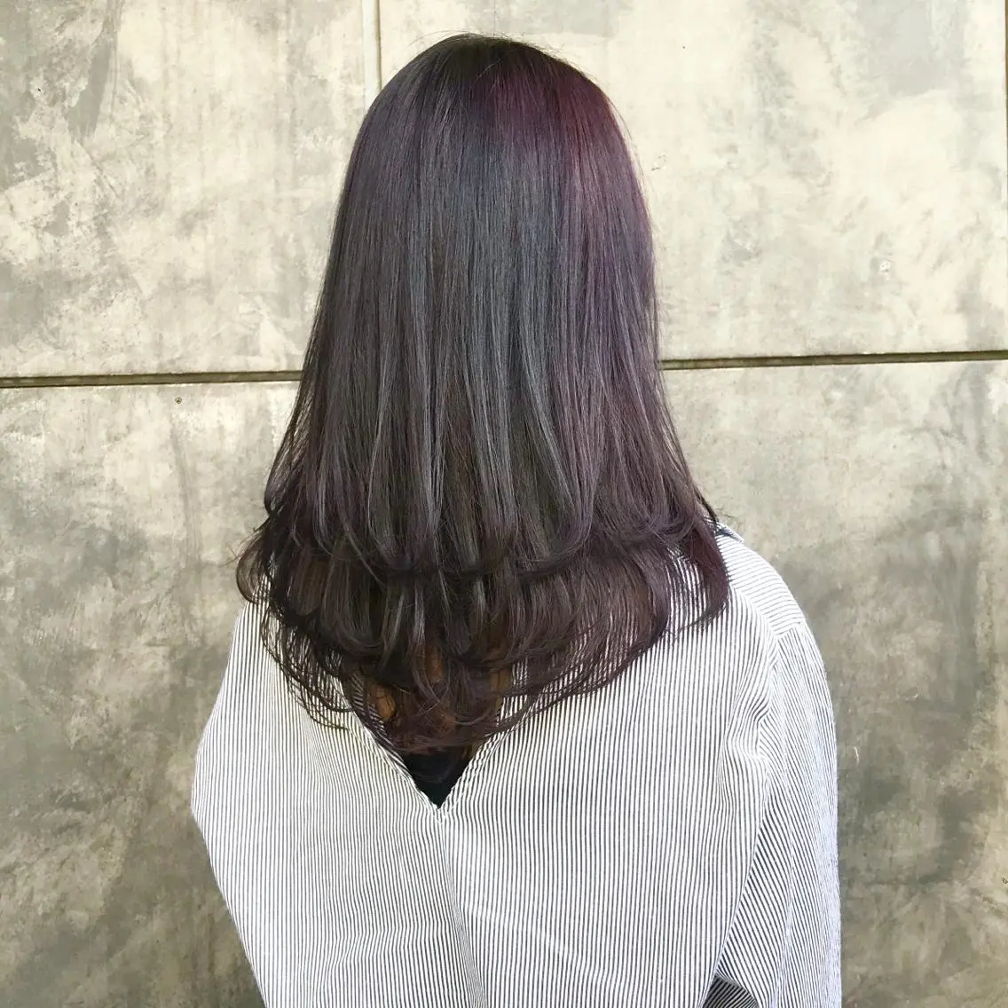 セミロング カラー タンバルモリ ヨシンモリ ムルギョル巻き 韓国風ヘア レイヤーカット K-POP好き美容師 🇰🇷Kai.Yのヘアスタイル