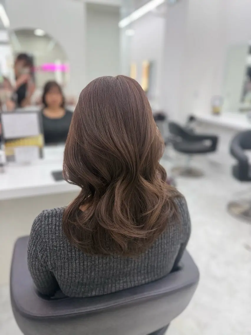 ロング カラー ヘアカラー トリートメント 🥂上品ワンホンヘア 🥂nozomiのヘアスタイル