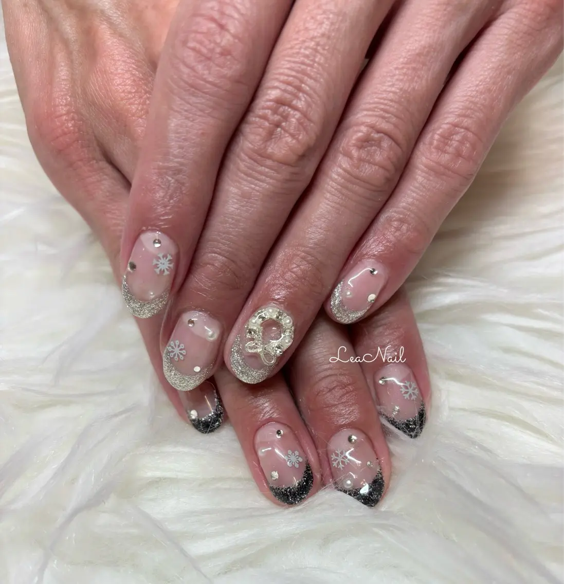 ネイル 冬ネイル クリスマス Lea Nailのネイルデザイン