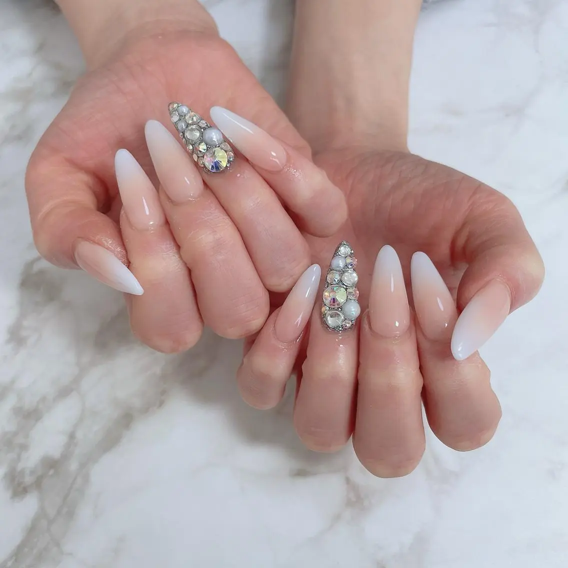 ネイル グラデーション ハンドネイル Kayo 💅のネイルデザイン