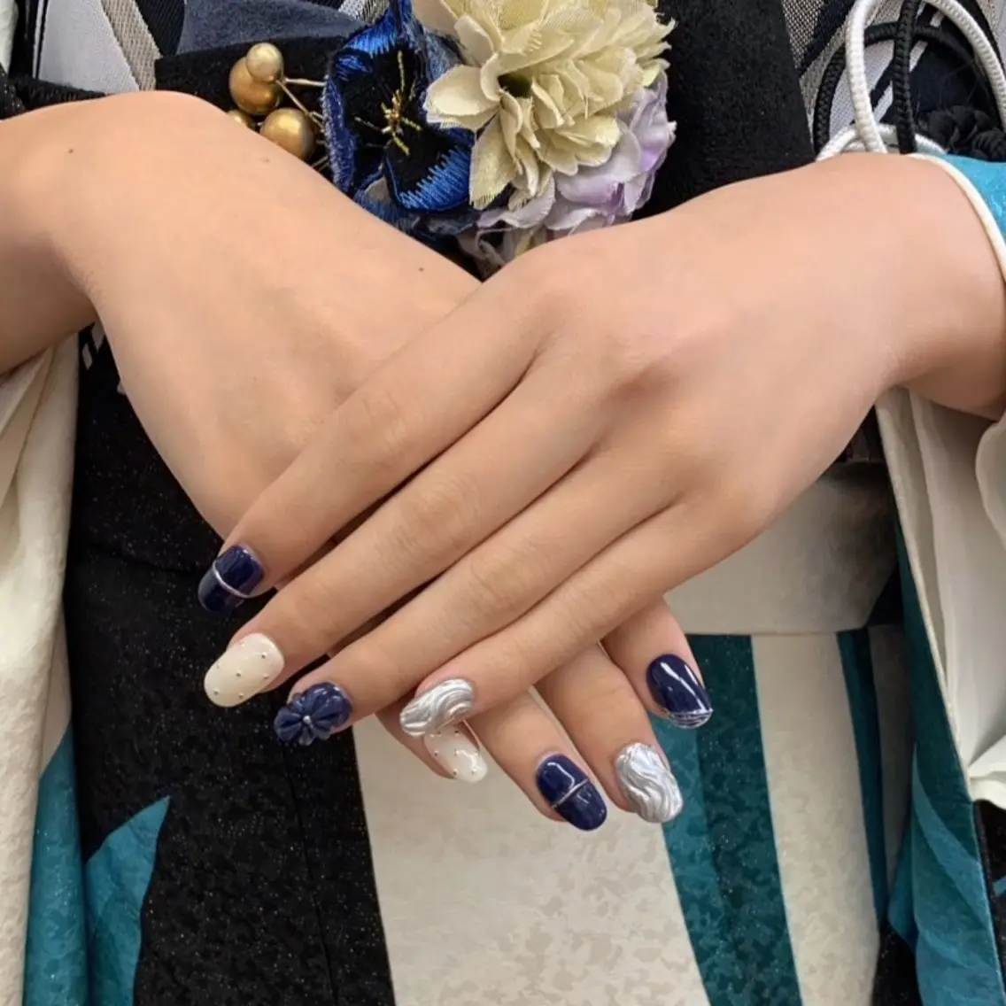 ネイル ネイルチップ Nailsalon Blueのネイルデザイン