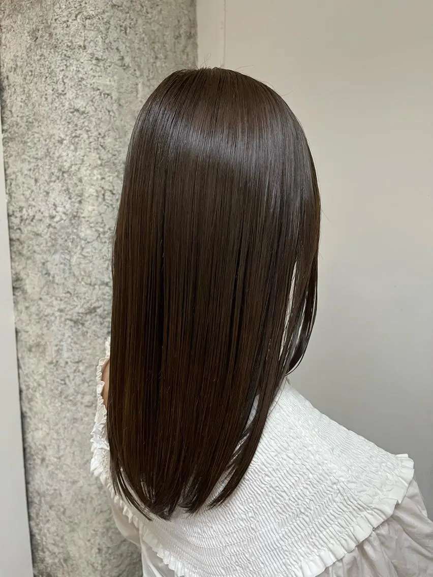 【ご新規様限定☆50%OFF♪】CUT+ストレート髪質改善エステの写真