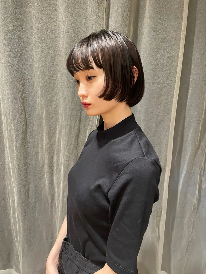 縮毛矯正 トリートメント 縮毛矯正/艶カラー 🫧ゆづきのヘアスタイル