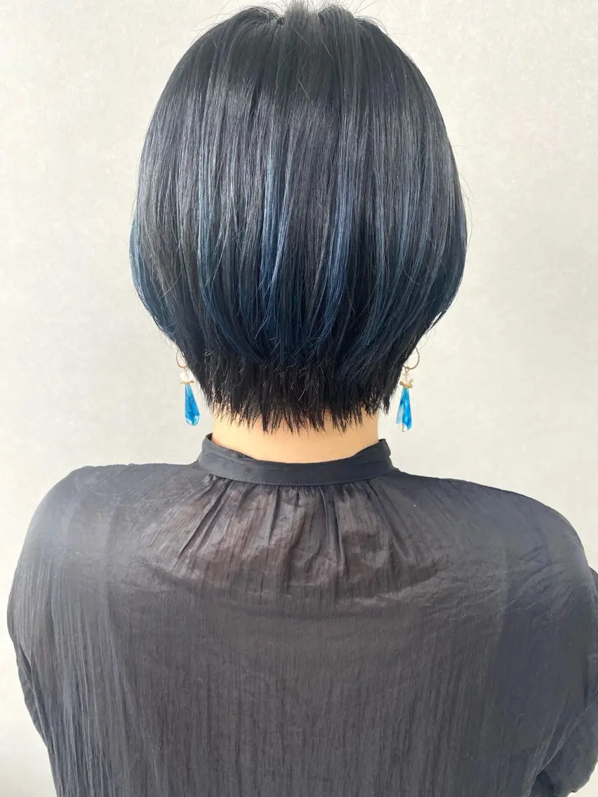 ショート カラー ハイライトカラー ハイライト カット ヘアカラー トリートメント 博多🍒ボブ🌼 ショート🌻大津成美のヘアスタイル